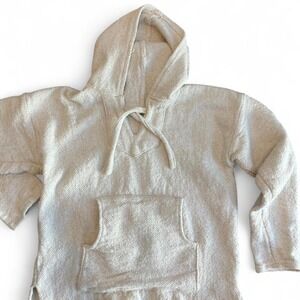 Jerga style tan hoodie with kangaroo pockets